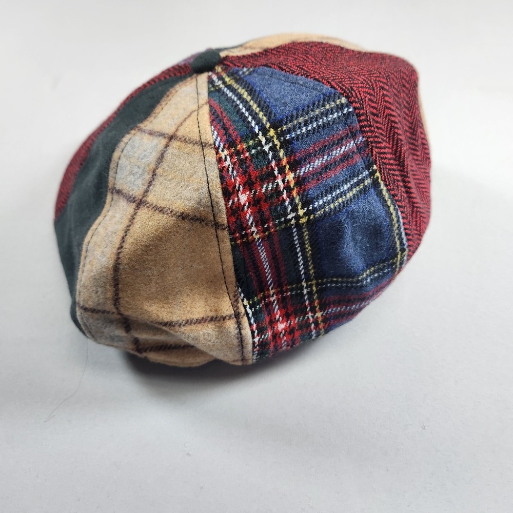 Boston Scally Christmas 'Nutcracker' 8-Panel Patchwork Cap - Extra Large [XL] - Picture 2 of 4